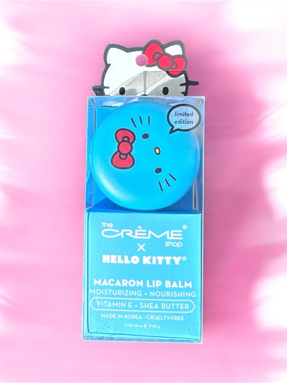 The Crème Shop x Hello Kitty Pink Nail File Trio & Macaron Lip Balm - Picture 3 of 4